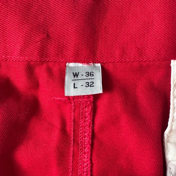 Crane Safety Red Reflective Cargo Pants
36×32 - Hi-Vis‎ Workwear Utility PPE - Picture 4 of 5
